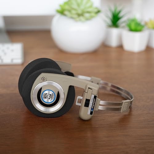 Image of Koss Official Oversized Replacement Cushion Earpads for Porta Pro, KPH40 Utility and KSC75 Headphones, Black