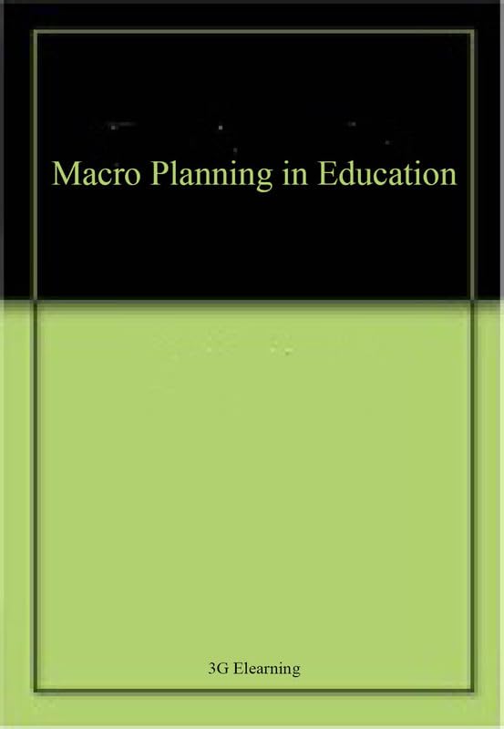 Buy Macro Planning in Education โ BookShops.in