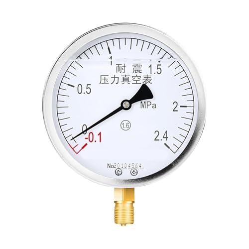 Manomètre radial antichoc YTN-150 à bain d'huile pour pressions de -0.1 à +1.5mpa