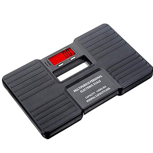 Báscula Digital Electrónica para Baño, Máx 150Kg Negra miniatura 1