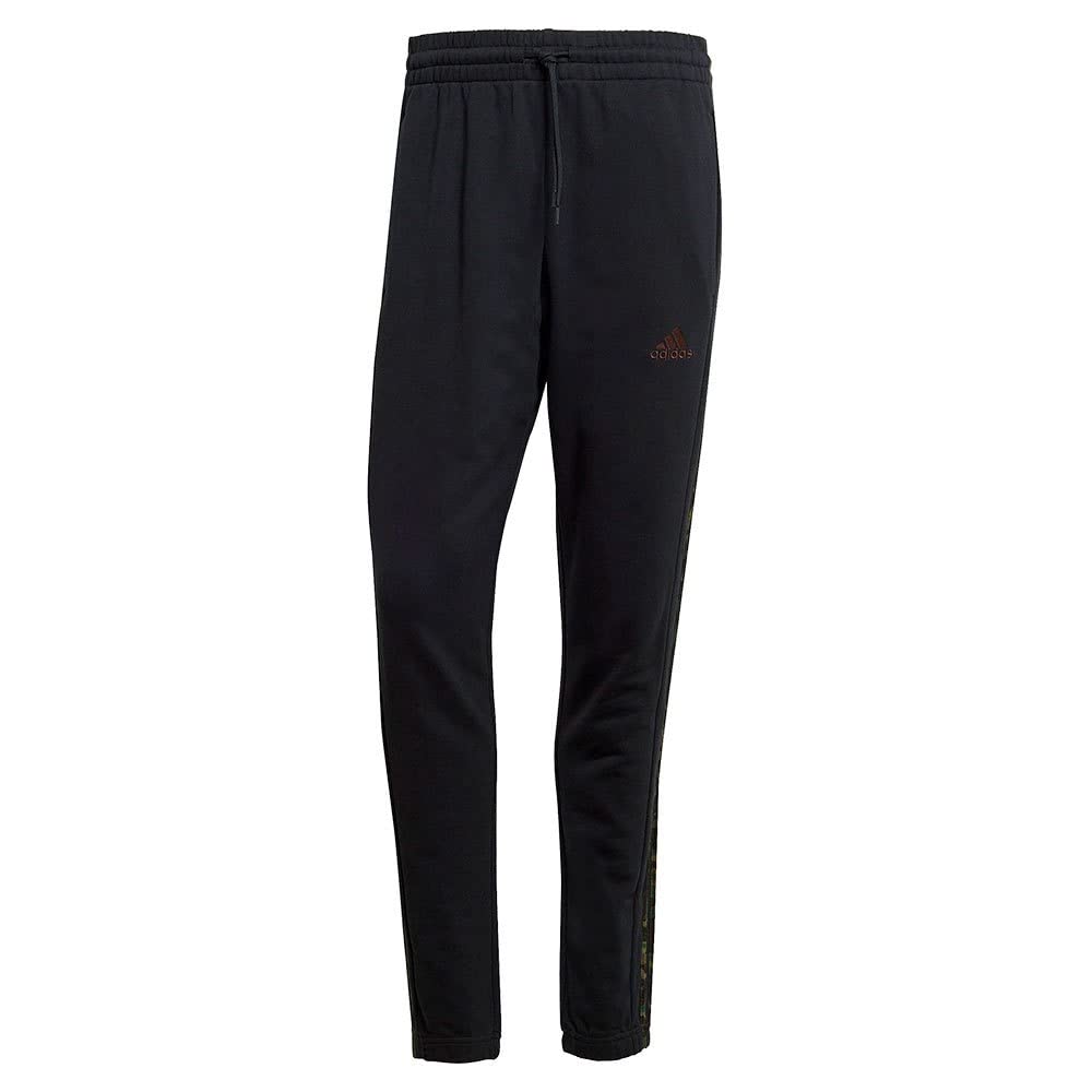 Adidas Essentials Single Jersey Tapered Elasticized Cuff Logo Pants - Pants Hombre