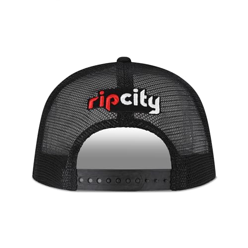Image of Ultra Game Men's NBA Official Snap Back All Around The World Trucker Baseball Cap Hat