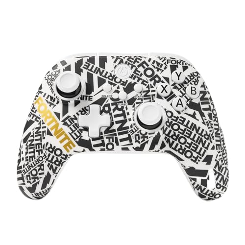 PowerA OPS v1 Wireless Controller for Cloud Gaming - Fortnite Edition, gamepad, wired video game controller, gaming controller, works with Windows 10/11