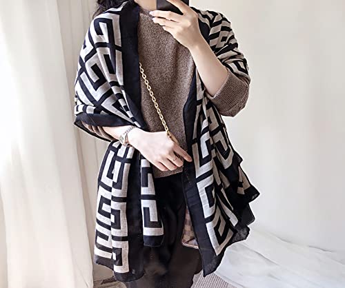 Jerla Women'S Scarves Lady Light Soft Fashion Solid Scarf Wrap Shawl Plaid Scarf  thumb #5