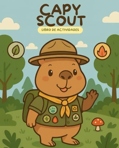 Capy Scout - Libro de actividades infantil: Actividades entretenidas y educativas: colorear, laberintos, busca y encuentra, unir puntos, observación, ... y el respeto a los mayores (4-8 años) Capy Scout - Libro de actividades infantil: Actividades entretenidas y educativas: colorear, laberintos, busca y encuentra, unir puntos, observación, ... y el respeto a los mayores (4-8 años)