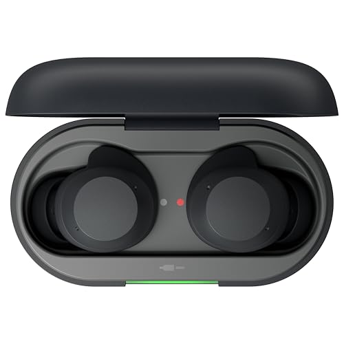 Image of LG xboom Buds Plus, xboom Signature Sound by will.i.am with Graphene Drivers, Hybrid Active Noise Cancellation, Up to 30 Hours of Battery, IPX4 Water Resistant, Black