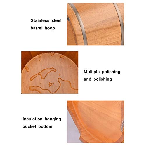 Masajeador de pies tipo barreño de madera para pedicure miniatura 2