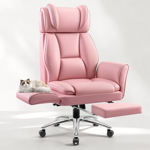 fidom Big and Tall Leather Chair