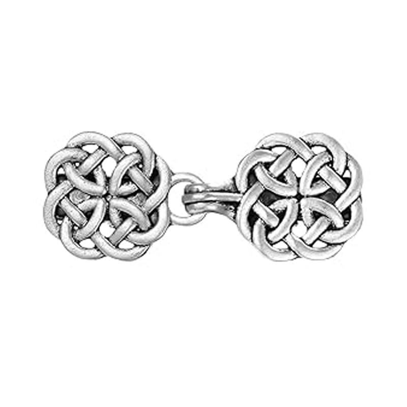 LAIOUSN Accesorios para hacer joyas, clip de bufanda vintage hueco para suéteres, clip de bufanda con patrón hueco, B, Taille unique