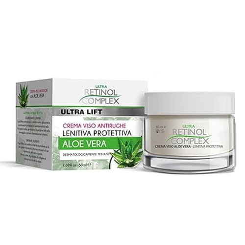 Ultra Lift - Crema Viso Antirughe Lenitiva Protettiva con Aloe Vera Ultra Lift Retinol Complex