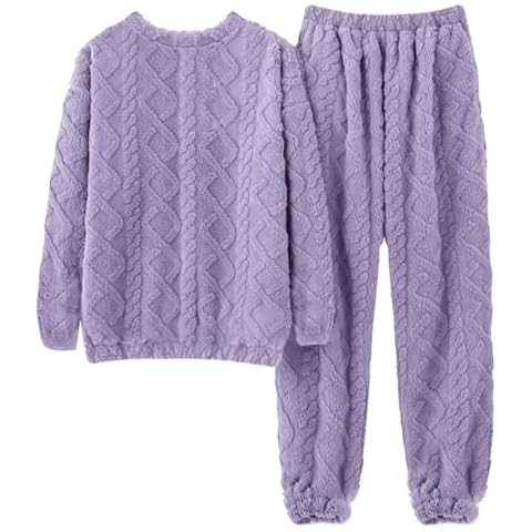 Winter Warm Coral Velvet Pajamas Set Cover