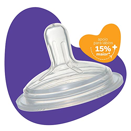 Mamadeira Super Evolution Divertida 6m+ 300ml Azul - Lillo