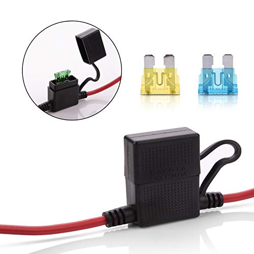 SAE Battery Connector - iGreely 10 Gauge Wire SAE to O Ring Terminal, 2-Pin Quick Disconnect SAE Battery Cable Extension Wire for Solar Panel Automotive Marine Motorcycle Cars RV 10 AWG 2ft/60cm