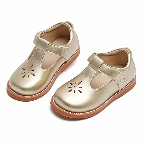 Kolan Todder Little Girls Oxford Shoes Mary Jane Size 12 T-Strap School Uniform Party Dress Flat Shoes #TOP11