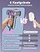 Handheld Steamer for Clothes, Dampfglätter 2 in 1 Bügeleisen und Steamer
