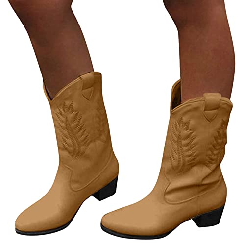 Durango Damen DRD0208 Westernstiefel – Authentischer Western-Look Mit Stahlschaft Und Weichem Futter
