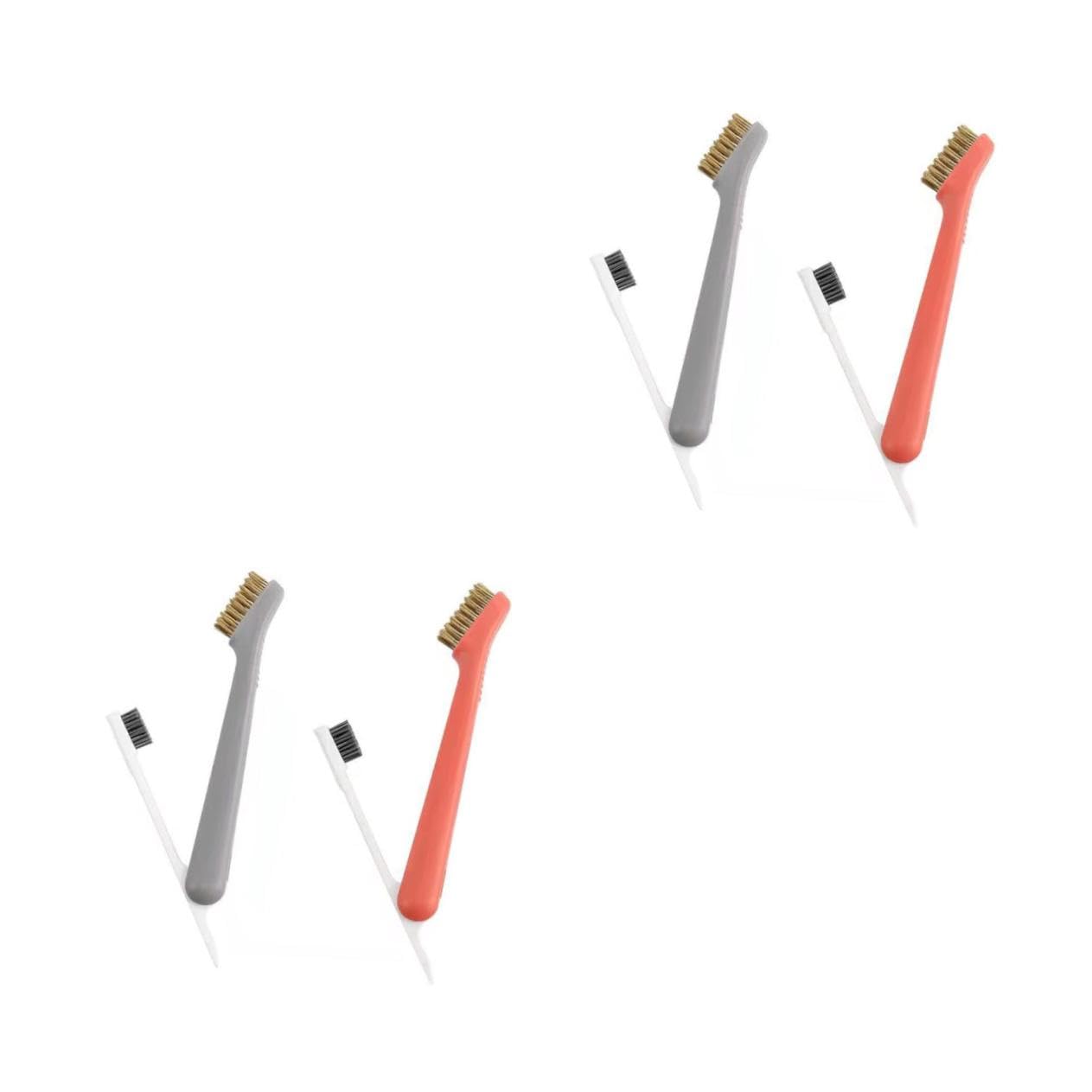 TOVINANNA 2sets 2pcs Wire Kitchen Brush Multi Function Cooktop Stove Brush for Efficient and Oil Removal Durable Design for Home Use 2pcs*2