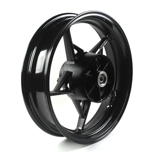 ArashiMoto - Arashi Rear Wheel Rim for Kawasaki Ninja 400 EX400 Z400 2018-2024 ABS include, Ninja 500 Z500 2024-2005 ABS include, Motorcycle Accessories Parts Gloss Black
