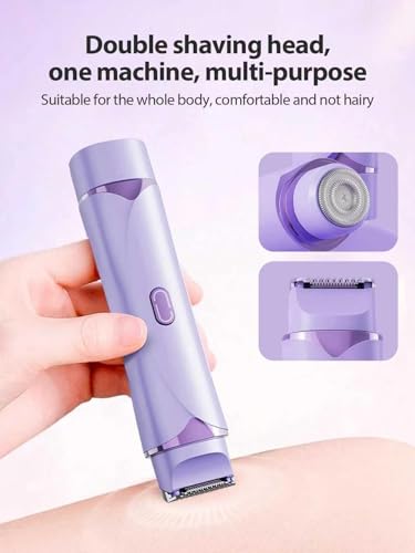 Recortador de bikini impermeable para ducha depiladora portátil de piernas 3