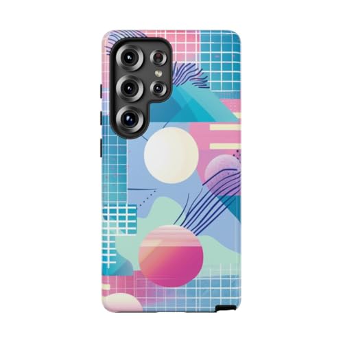 Coque Samsung S25 Ultra rigide bleu pastel anti rayure et élégante