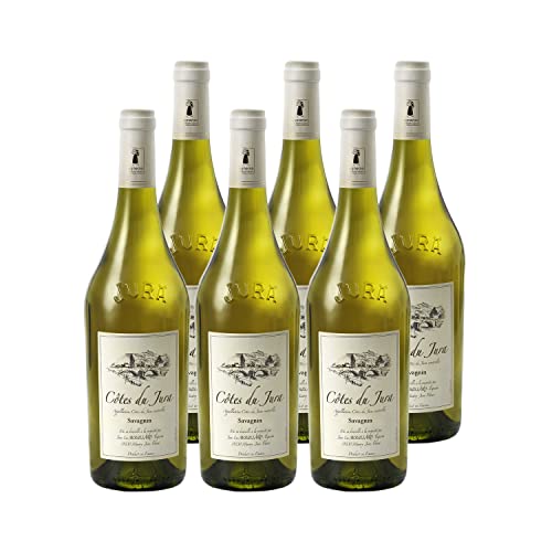 Côtes du Jura Savagnin Blanc 2018 - Domaine Jean-Luc Mouillard - Vin AOC Blanc du Jura - Lot de 6x75cl - Cépage Savagnin Cover