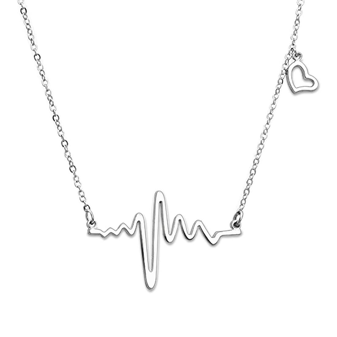 See full amazon price history chart for Stylish Heartbeat Shape Pendant with Chain; Cute Trendy Romantic Chain Locket for Your Loved Ones Necklace Jewellery Gift On Valentine Birthday Anniversary for Women Girls Jewelry (SILVER) Stylish Heartbeat Shape Pendant with Chain; Cute Trendy Romantic Chain Locket for Your Loved Ones Necklace Jewellery Gift On Valentine Birthday Anniversary for Women Girls Jewelry (SILVER) (B09NCK7LWC) Amazon Price History, Amazon Price Tracker