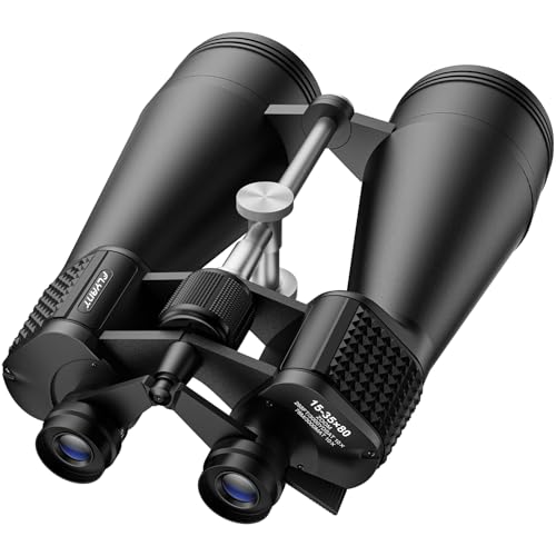 15-35x80 Astronomy Binoculars for Adults, High Powered 35x Zoom HD for Stargazing & Bird Watching, Waterproof Binocular with Tripod Adapter, Ideal Essentials for Cruise Ship, Travel, Camping, Hunting
