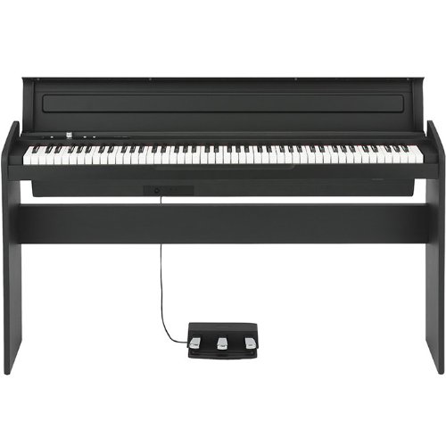 Amazon | KORG コルグ / LP-180 BK 【椅子セット！】ブラック 電子