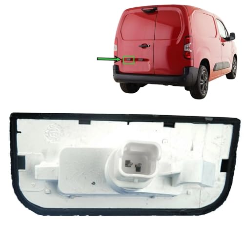 Luz de matrícula Citroen Berlingo para solucionar averías ITV 5