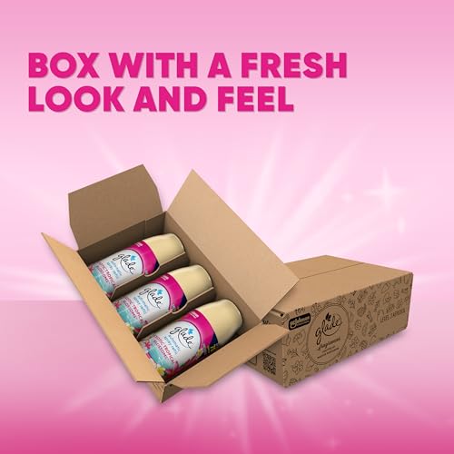 Image of Glade Automatic Spray Refill, Air Freshener for Home and Bathroom, Tropical Blossoms, 6.2 Oz, 3 Count