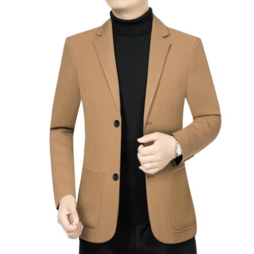Blazer décontracté pour homme veste mi-saison légère slim fit