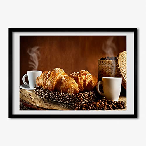 Peinture 70x50 cm Tulup avec cadre en bois MDF de qualité supérieure