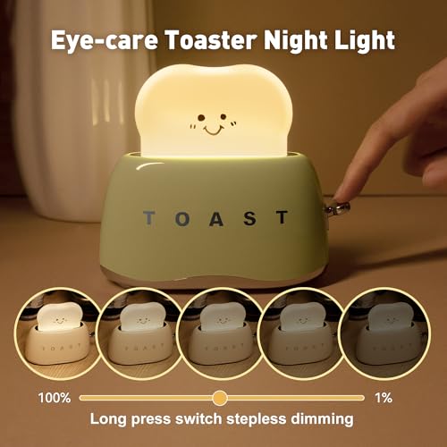 Lámpara de Mesa Infantil con Luz LED Diseño Tostadora miniatura 3