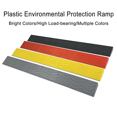 Rampas plásticas para escalones 100x10x4 cm roja miniatura 2