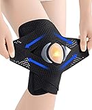 ProWaves Kniebandage für Männer Damen mit Seitenstabilisatoren, Patella Kniebandage für Meniskusriss, Knieschmerzen Lindern, Sport, ACL, Arthritis, Erholung, Kniestütze Verstellbare XXL