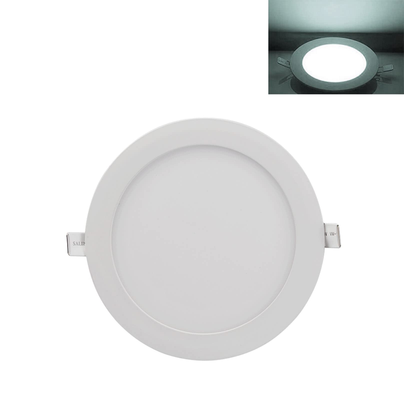 TTiiLoe 15W LED Recessed Downlight Lighting, 6500K Cold White Spotlights for Ceiling, Hole Φ 180 mm, 960lm Ceiling Can Light for Bedroom Kitchen Soffit Living Room Hallway