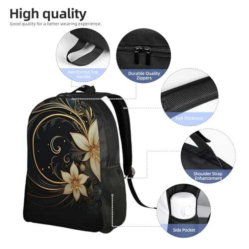 Mochila Unisex Impermeable para Senderismo Color Dorado miniatura 5