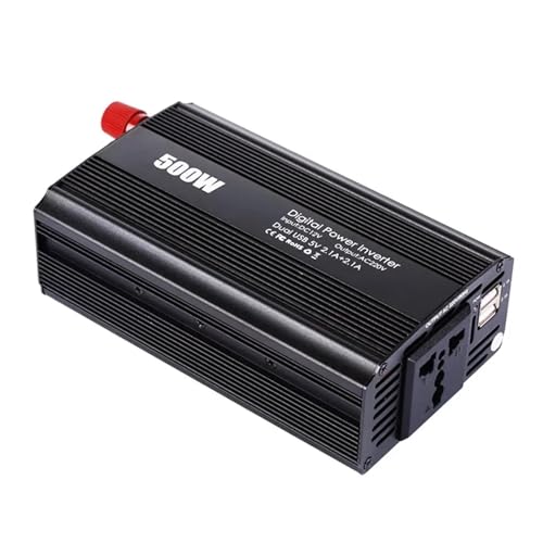 Onduleur de voiture 500W 12V 220V avec double USB 2.1A pour auto - 4