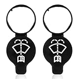 2pcs Windshield Washer Fluid Reservoir Cap, Leak-Proof Windshield Wiper Fluid Tank Cover for Replace 13227300 12767700 19172571 12788573