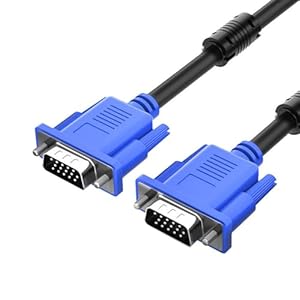 Generisch PNBRDOM2NI732V31P VGA-Kabel Schwarz/Blau