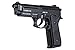 Lancer Tactical Air Pistol Saber Bereta X92 Full Steel CO2 Airgun Pistol-480 FPS (100 Rounds Metal BB Included)