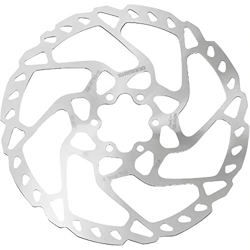 SHIMANO Rotor 180mm 6-Bolt Discs, Adults Unisex, Multicolor (Multicolor), S, Multi-Coloured (Multi-Coloured)