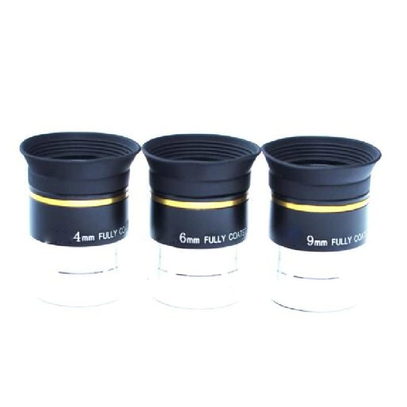Accesorios para telescopios astronómicos ocular de metal 9mm recubierto 31,7mm 1,25" 2