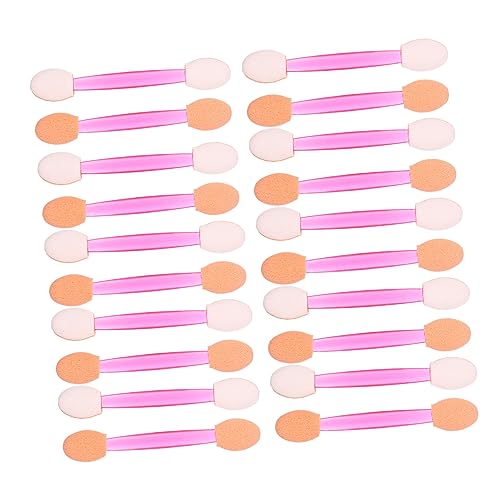 IWOWHERO Gentle on Skin 80pcs Eyeshadow Sponge Sticks Dual Head Makeup Brush for Travel Parties Daily Use