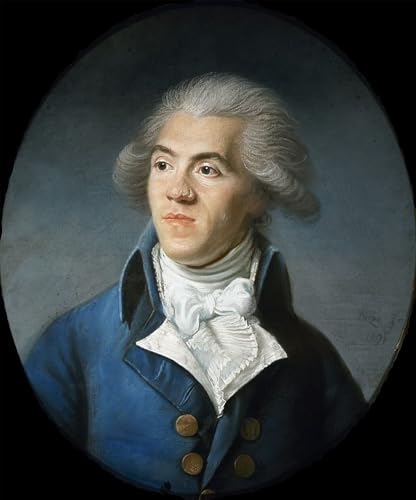 Portrait d'Antoine Barnave par Boze pour décoration chambre vintage