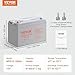 VEVOR Deep Cycle Battery, 12V 100 AH, AGM Marine Rechargeable Battery, High Self-Discharge Rate 800A Current, for RV Solar Marine Off-Grid Applications UPS Backup Power System