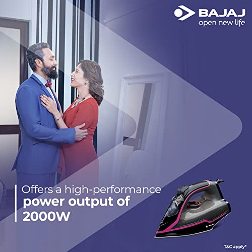bajaj steam iron 2000w