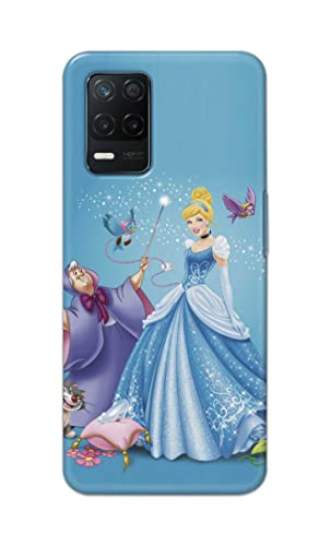Image of Famous Cartoon Lady Character Hard Back Case Cover for Realme 8 5G / Realme Narzo 30 5G / Realme 8S 5G / Realme V13 5G Back Cover -(J5) VNS2224