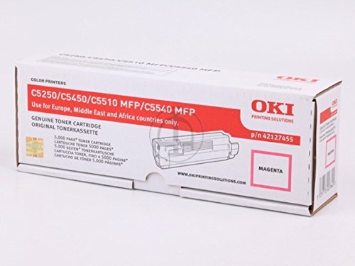 Toner magenta OKI C 5250 DN d'origine de capacité 5000 pages