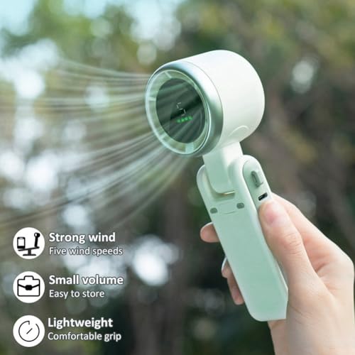 Ventilateur USB portable à batterie pour cou et main